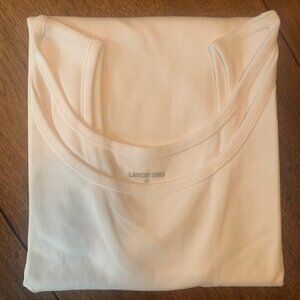 Lands' End Women’s Cotton Interlock Tank Top